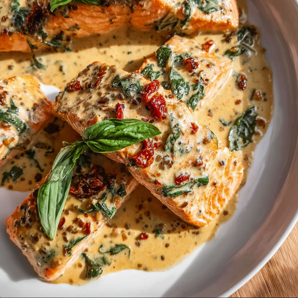 Creamy Tuscan Salmon (Restaurant Quality in 20 Minutes)
