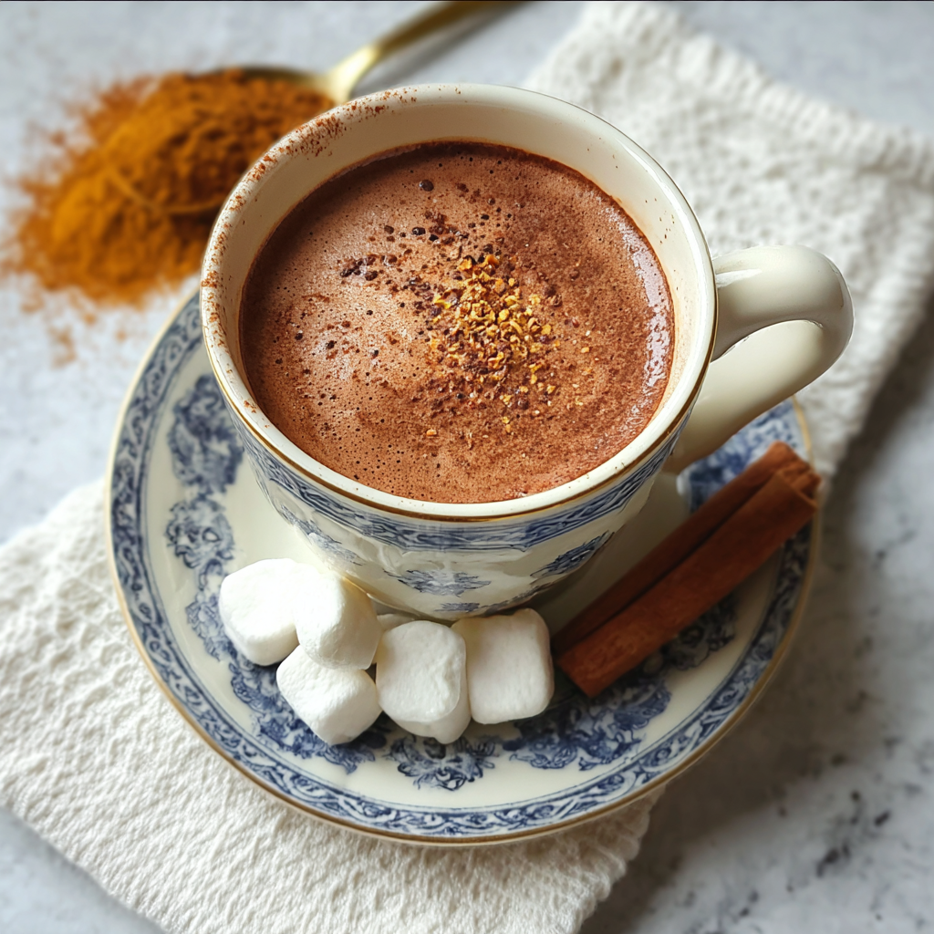 Spiced Hot Cocoa Anti-Inflammatory Drink: The Golden Elixir