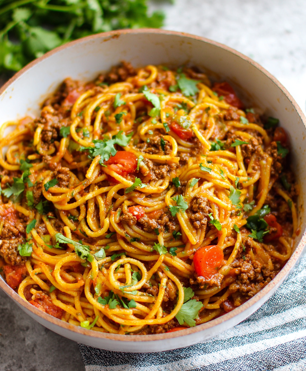 One-Pot Taco Spaghetti: The Ultimate Weeknight Mashup
