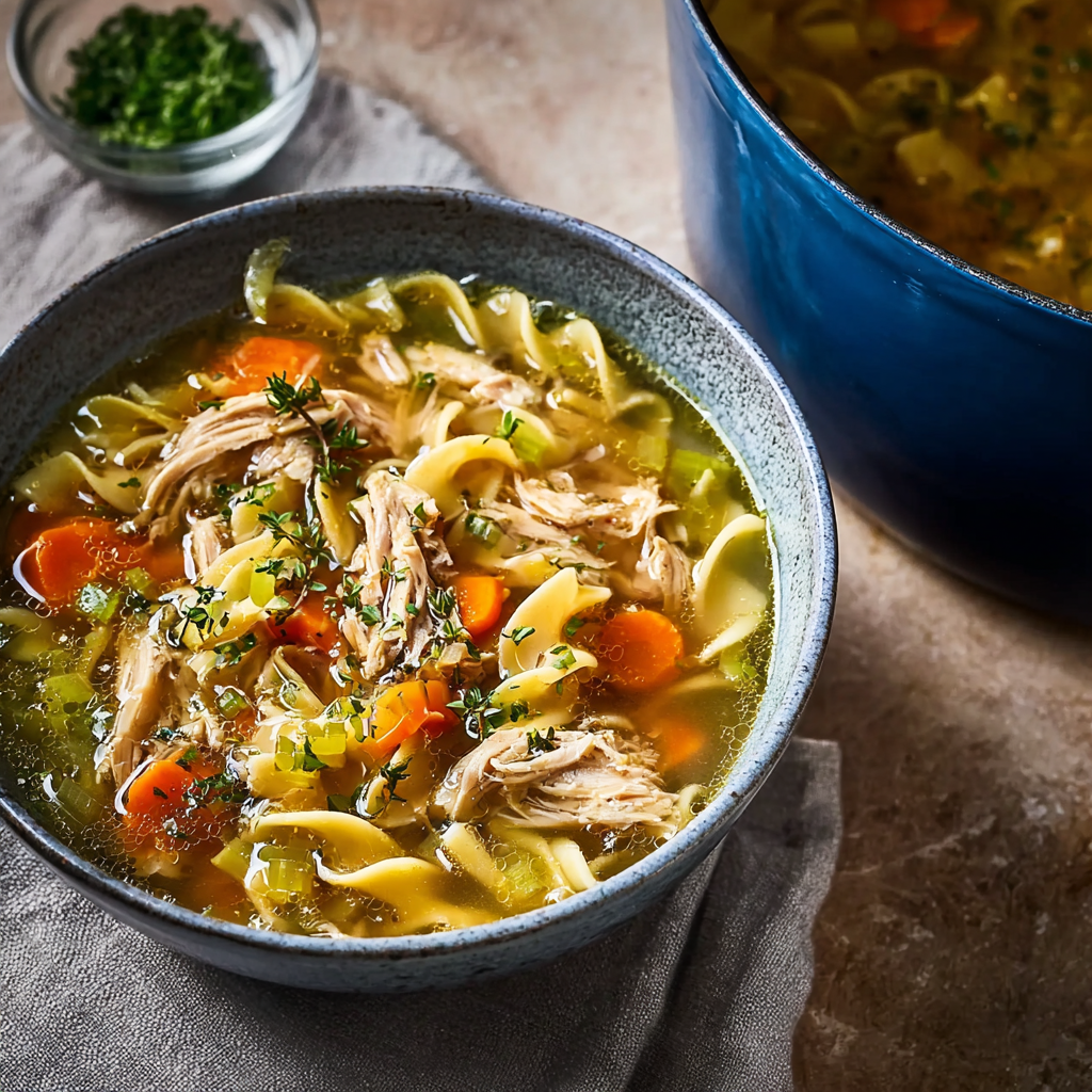 Cozy Rotisserie Chicken Noodle Soup: A Southern Comfort Classic