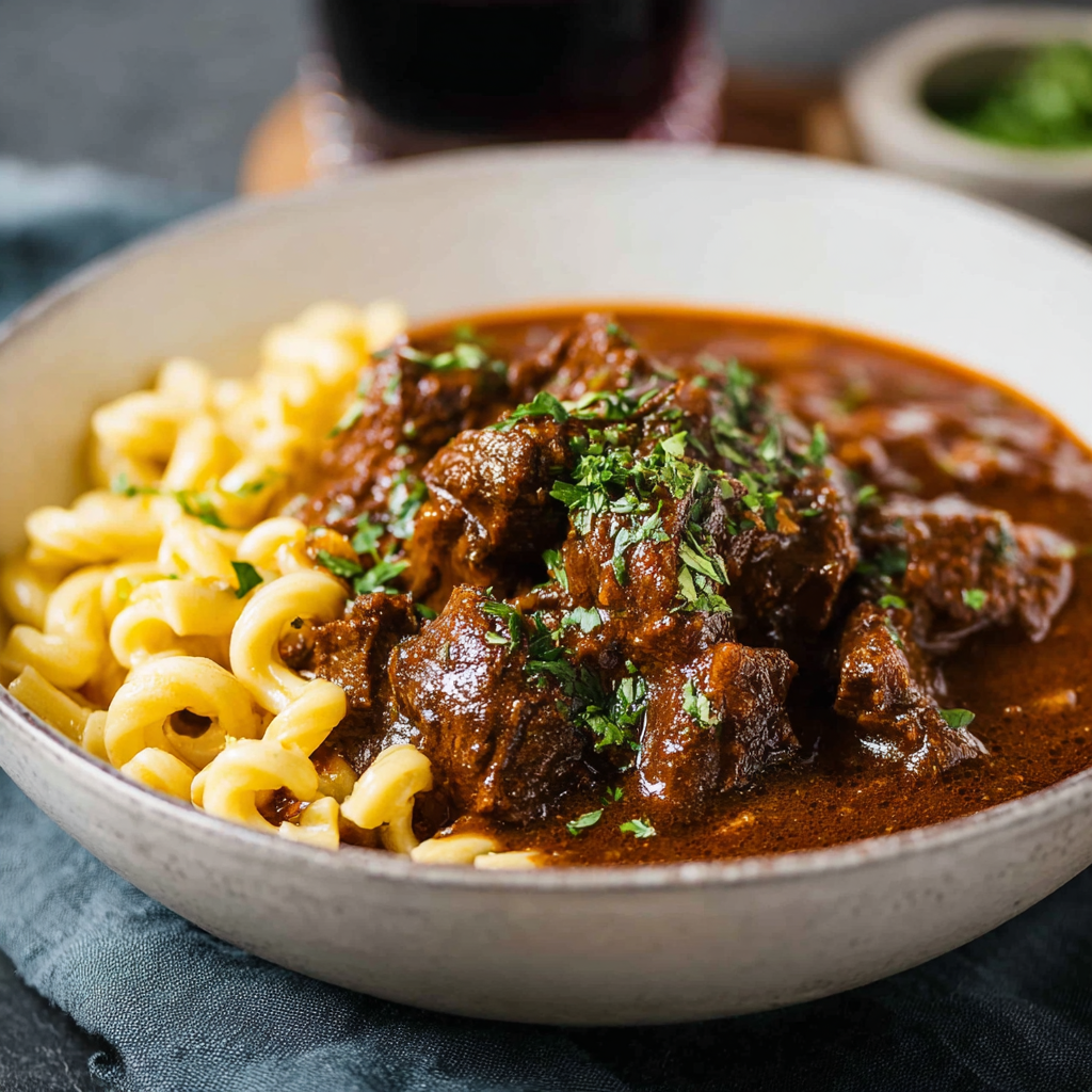 Classic German Goulash: The Dark, Rich Stew of Comfort