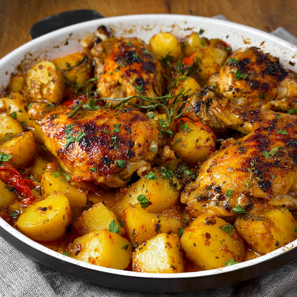 One-Pan Chicken and Potatoes: The Gold Standard of Weeknight Dinners