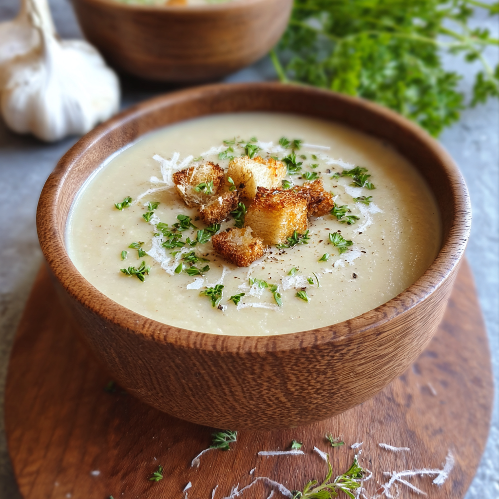 Roasted Garlic Potato Soup: The Ultimate Silky Comfort Bowl