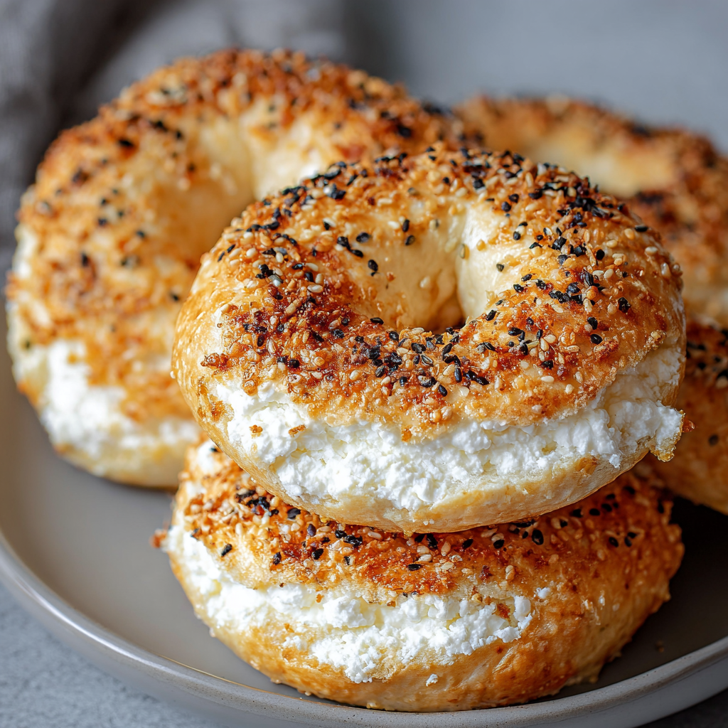 3-Ingredient Cottage Cheese Bagels: The High-Protein Baking Hack