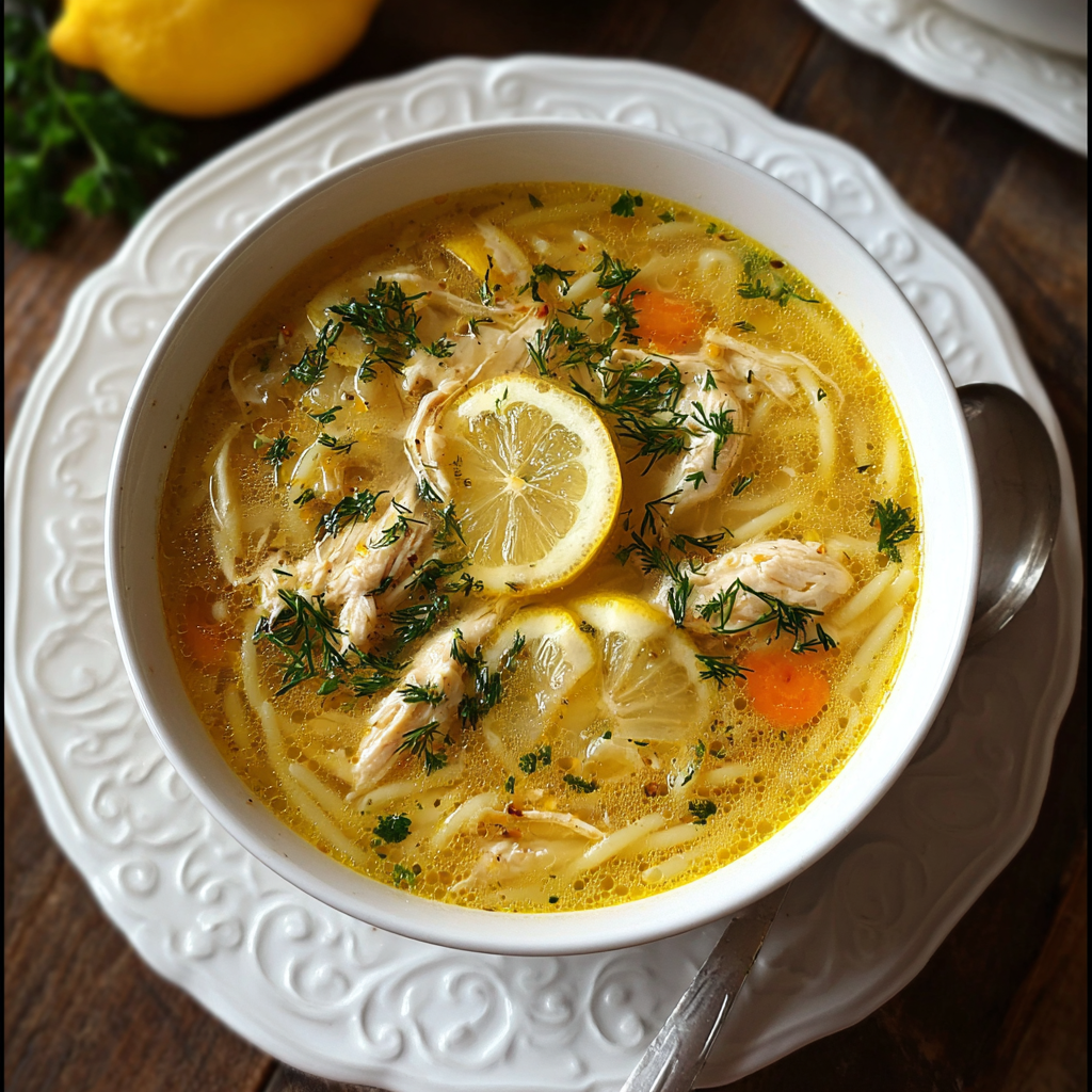 Greek Lemon Chicken Soup: The Ultimate Restorative Comfort Recipe