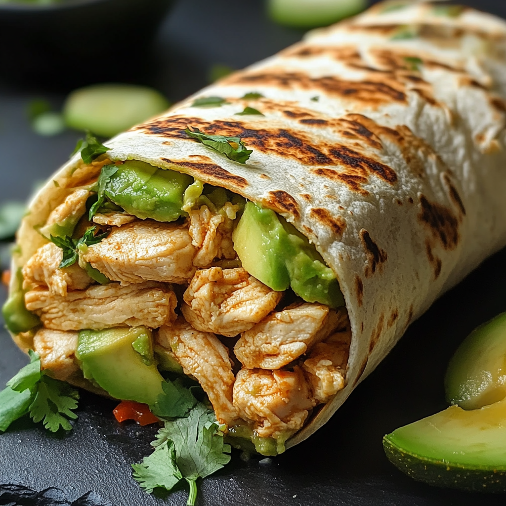 Quick &#038; Easy Chicken Avocado Wrap: The 10-Minute Metabolic Powerhouse