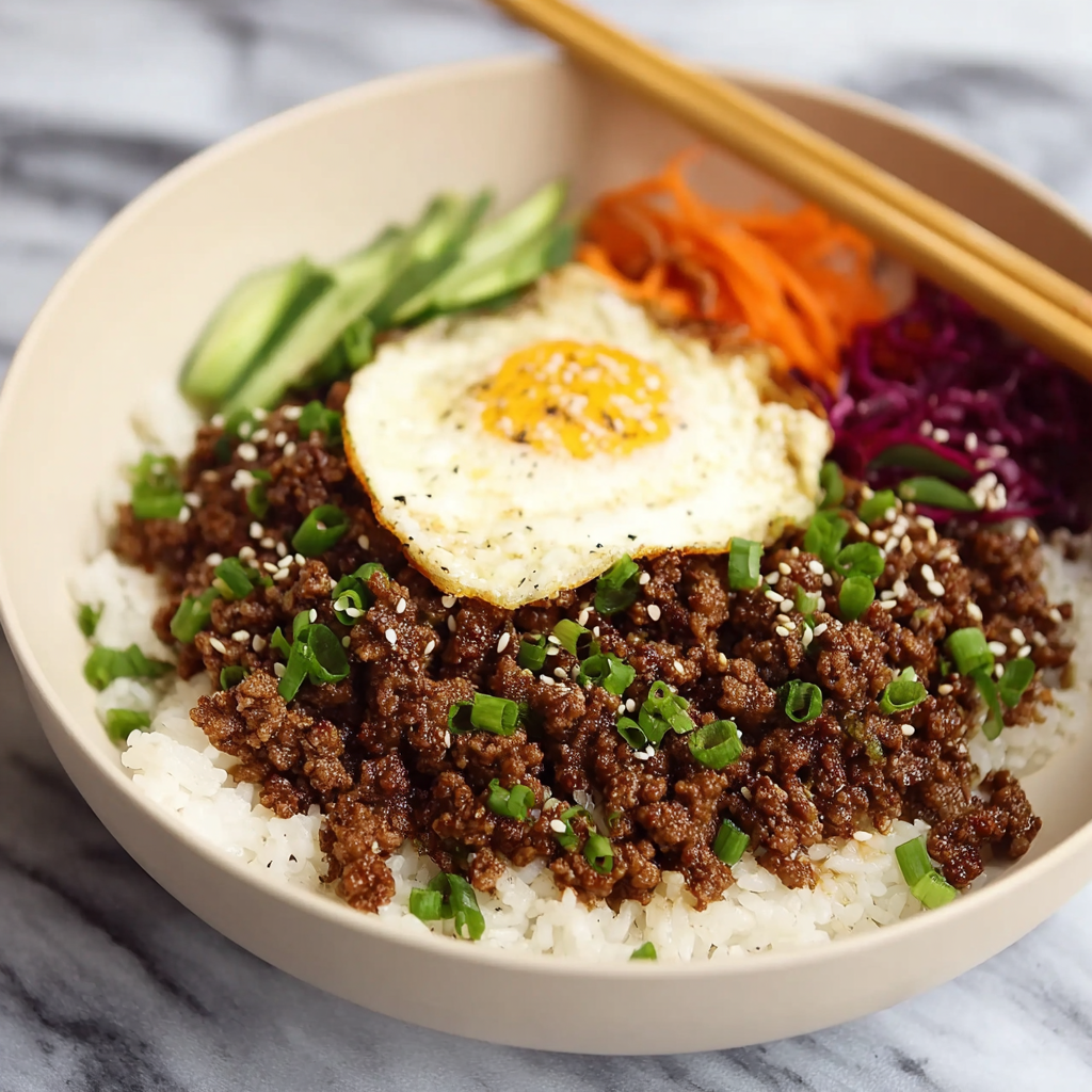 Delicious Korean Ground Beef Bowl: The 15-Minute Umami Powerhouse