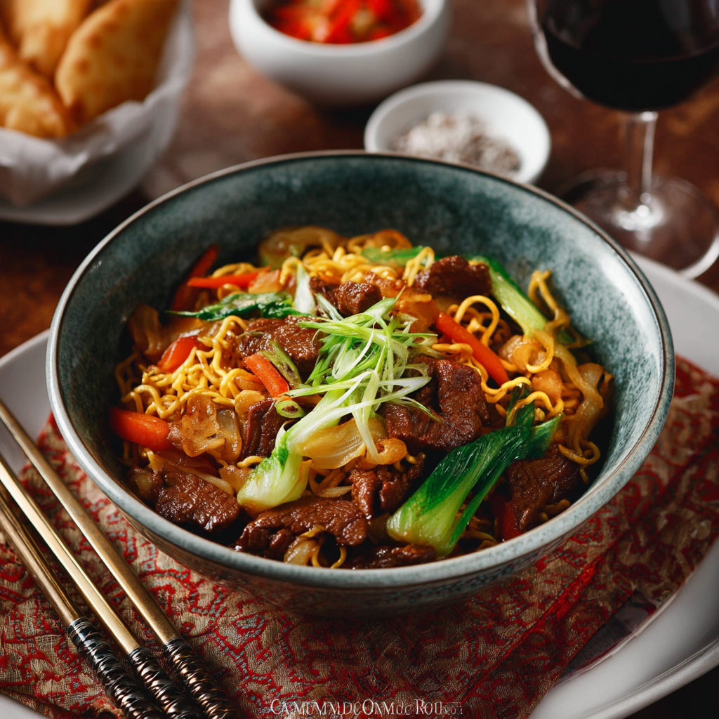 Crispy Beef Noodles: The Science of &#8220;Wok Hei&#8221; at Home