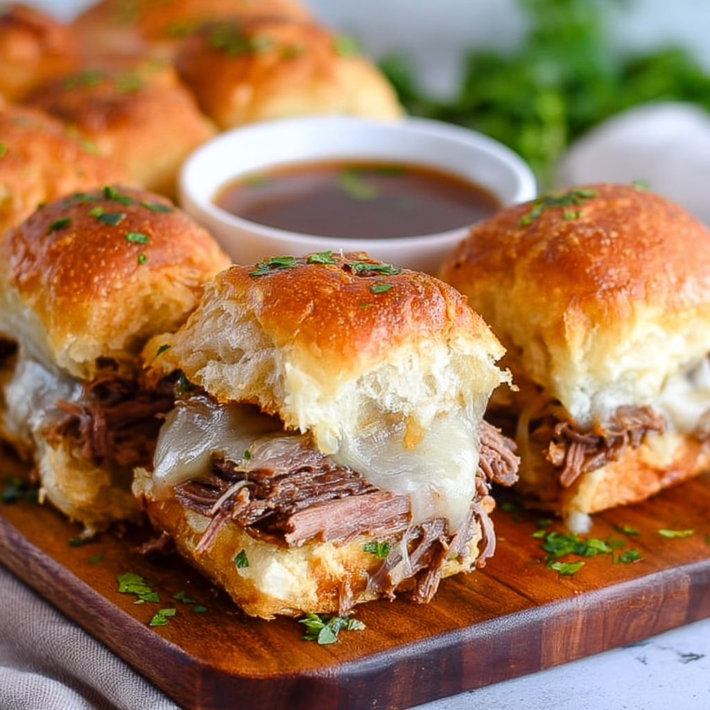 French Dip Sliders: The Science of the &#8220;Au Jus&#8221; Absorption