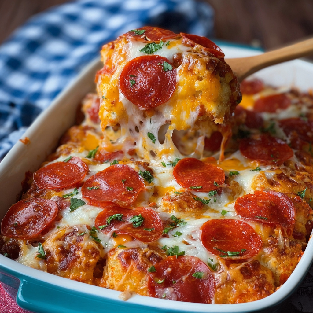 Bubble Up Biscuit Pizza Casserole: The Science of &#8220;Leavened&#8221; Comfort