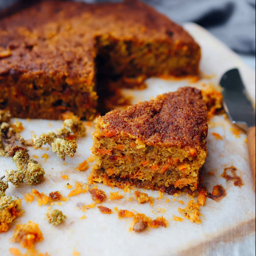 Healthy Carrot Oatmeal Cake: The Science of &#8220;Moisture-Locked&#8221; Baking