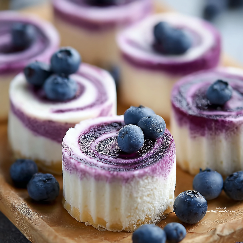 Marbleized Blueberry Yogurt Bites: The Science of &#8220;Ice-Crystal Control&#8221;