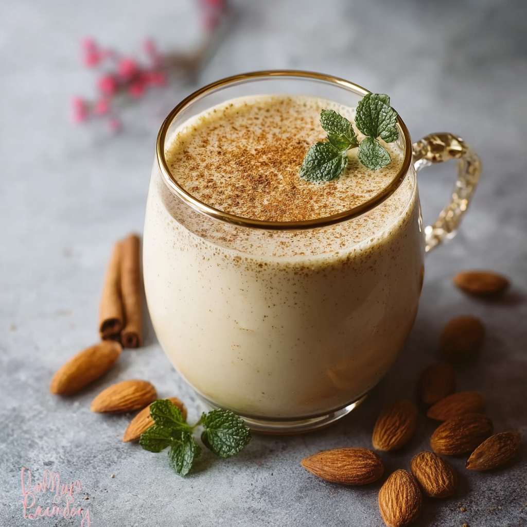Vegan Almond Milk Eggnog: The Science of &#8220;Lipid-Emulsion&#8221; Creaminess