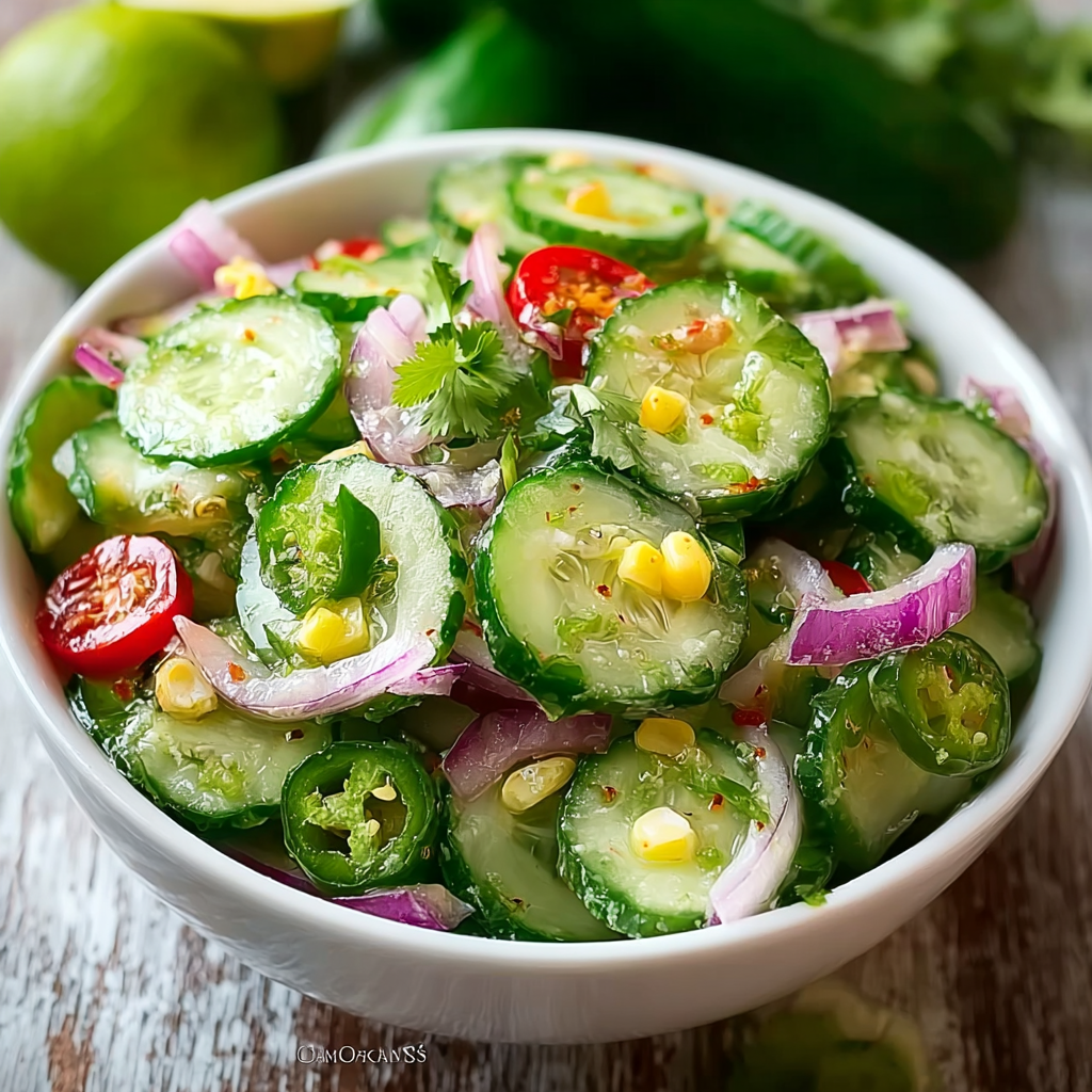 Fresh and Tangy Mexican Cucumber Salad: The Science of &#8220;Pepino con Limón&#8221;