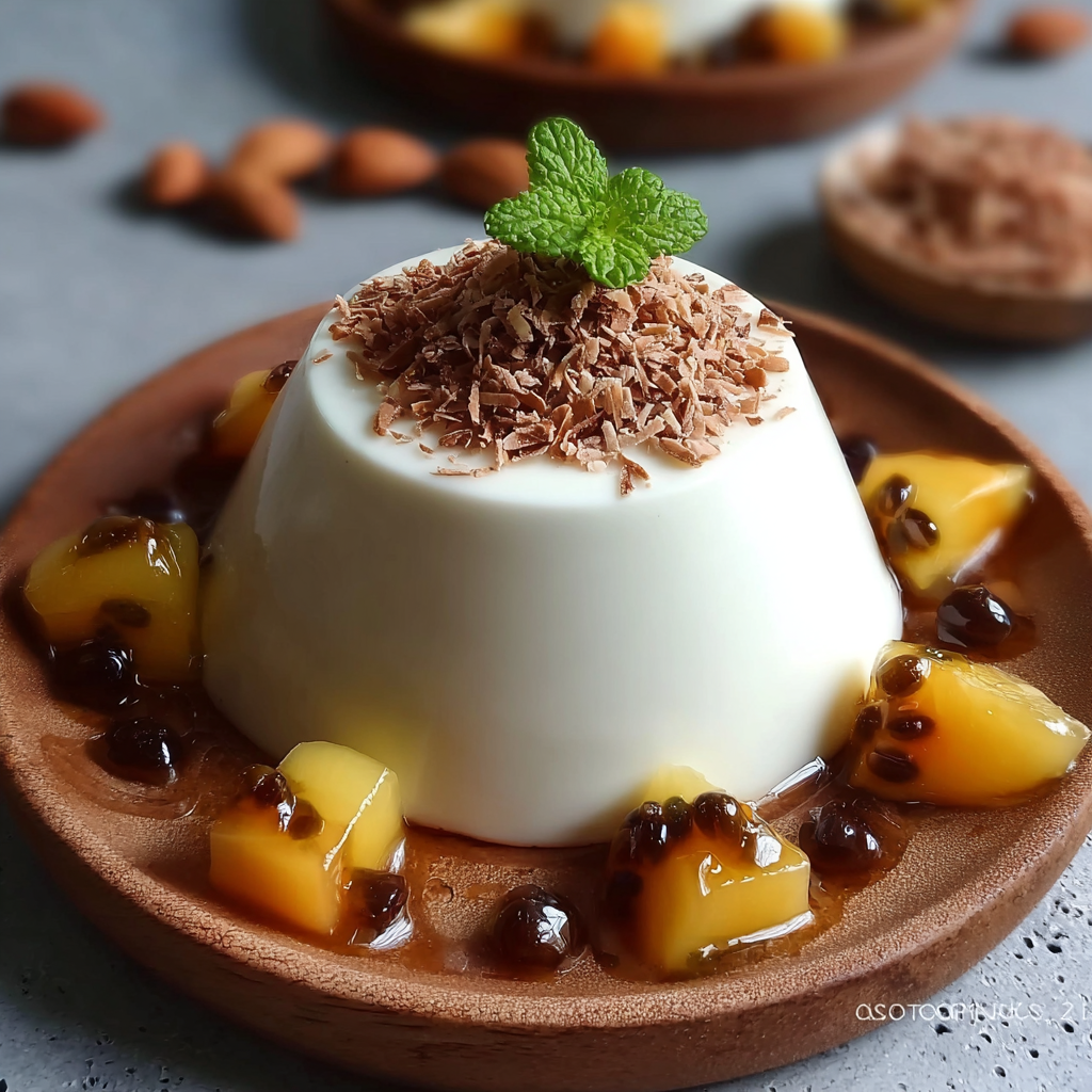 Creamy Coconut Panna Cotta: The Science of &#8220;Hydrocolloid&#8221; Suspension