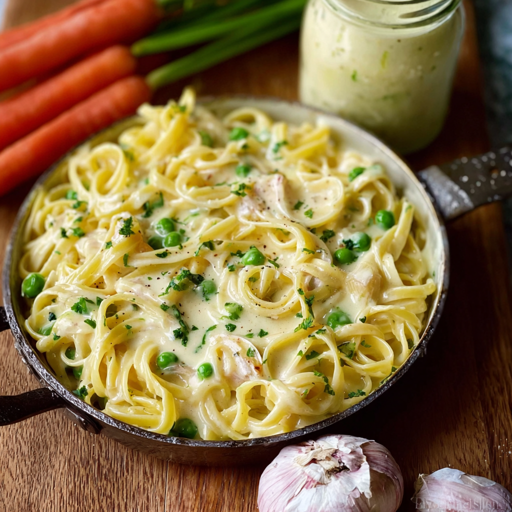 Creamy Roasted Garlic &#038; Lemon Pasta Sauce: The Science of &#8220;Allicin Transformation&#8221;