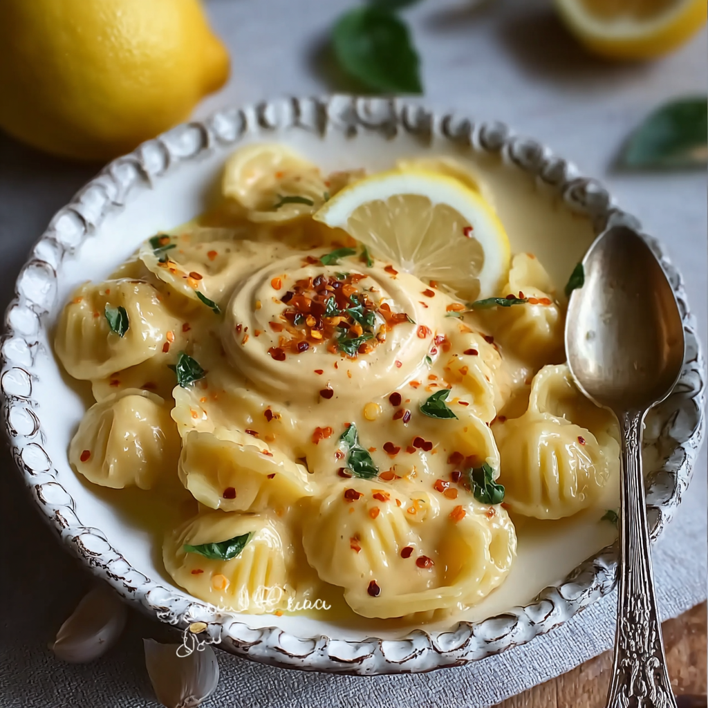 Creamy Roasted Garlic &#038; Lemon Pasta Sauce: The Science of &#8220;Allicin Transformation&#8221;