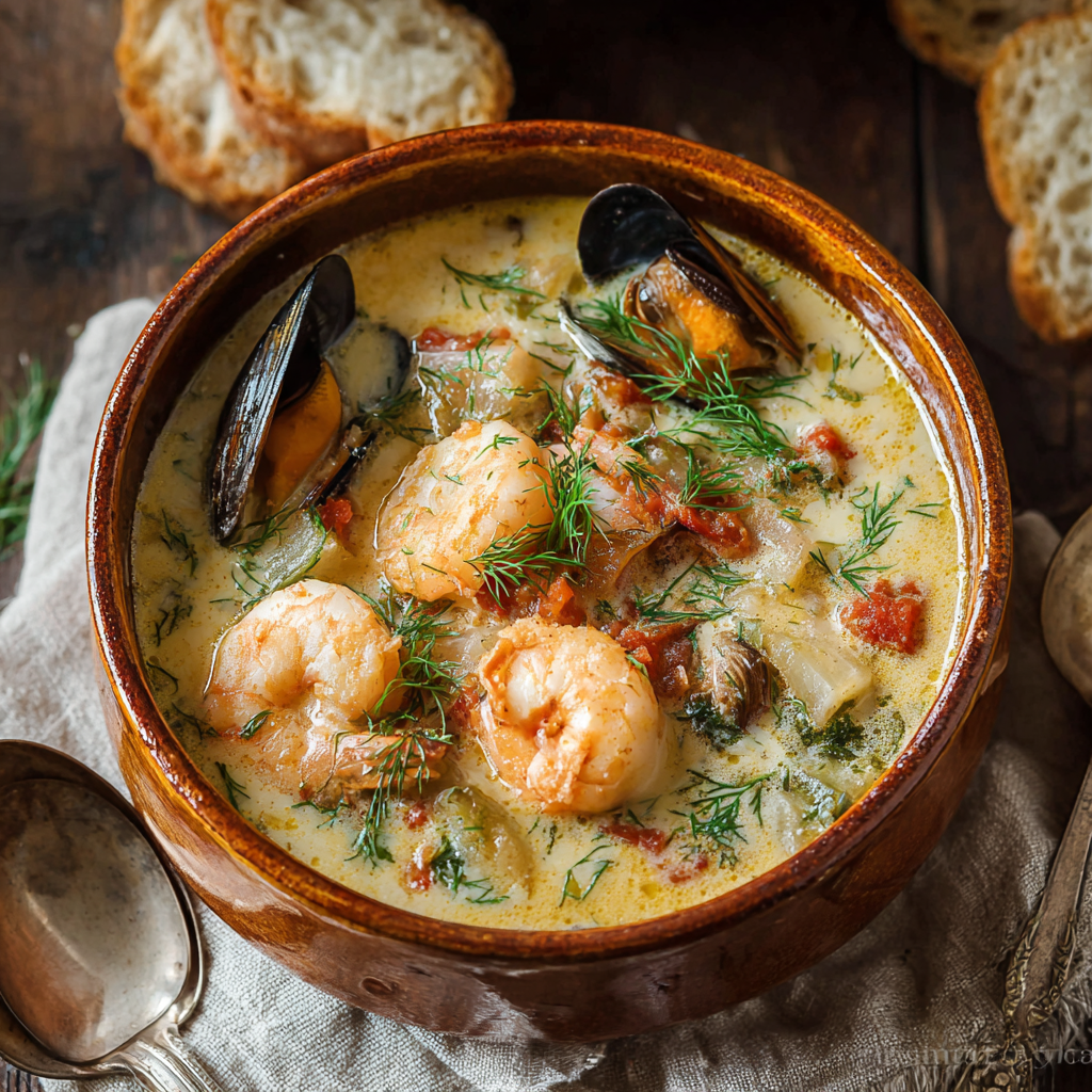 Creamy Seafood Chowder: The Science of &#8220;Lipid-Protein&#8221; Suspension
