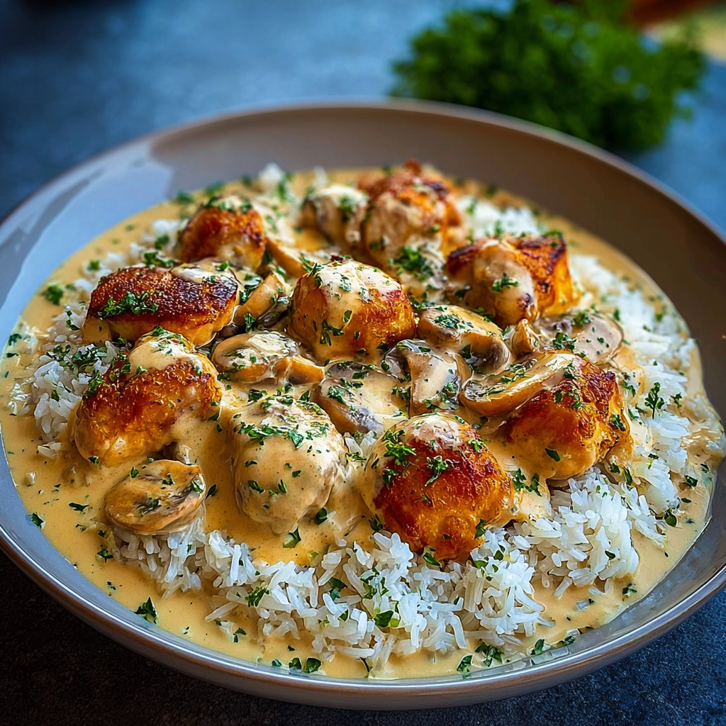 Creamy Chicken &#038; Rice Skillet: The Science of &#8220;Single-Vessel Starch Management&#8221;