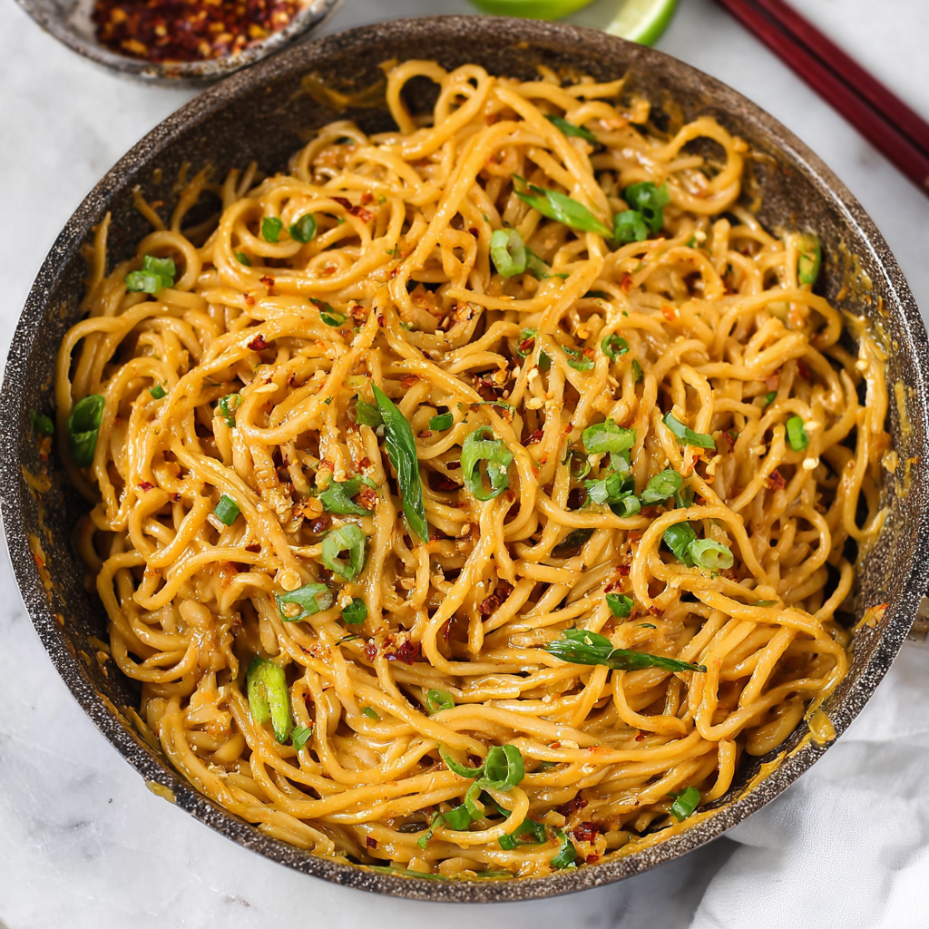 Vegan Garlic Noodles (5 Ingredients, 15 Minutes)