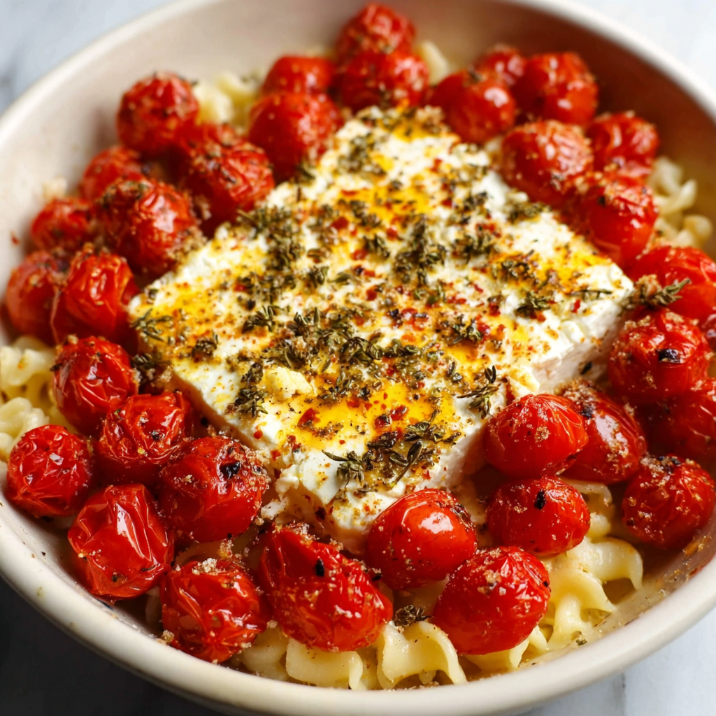 10 Ingredient Baked Feta Pasta (Viral TikTok Recipe)