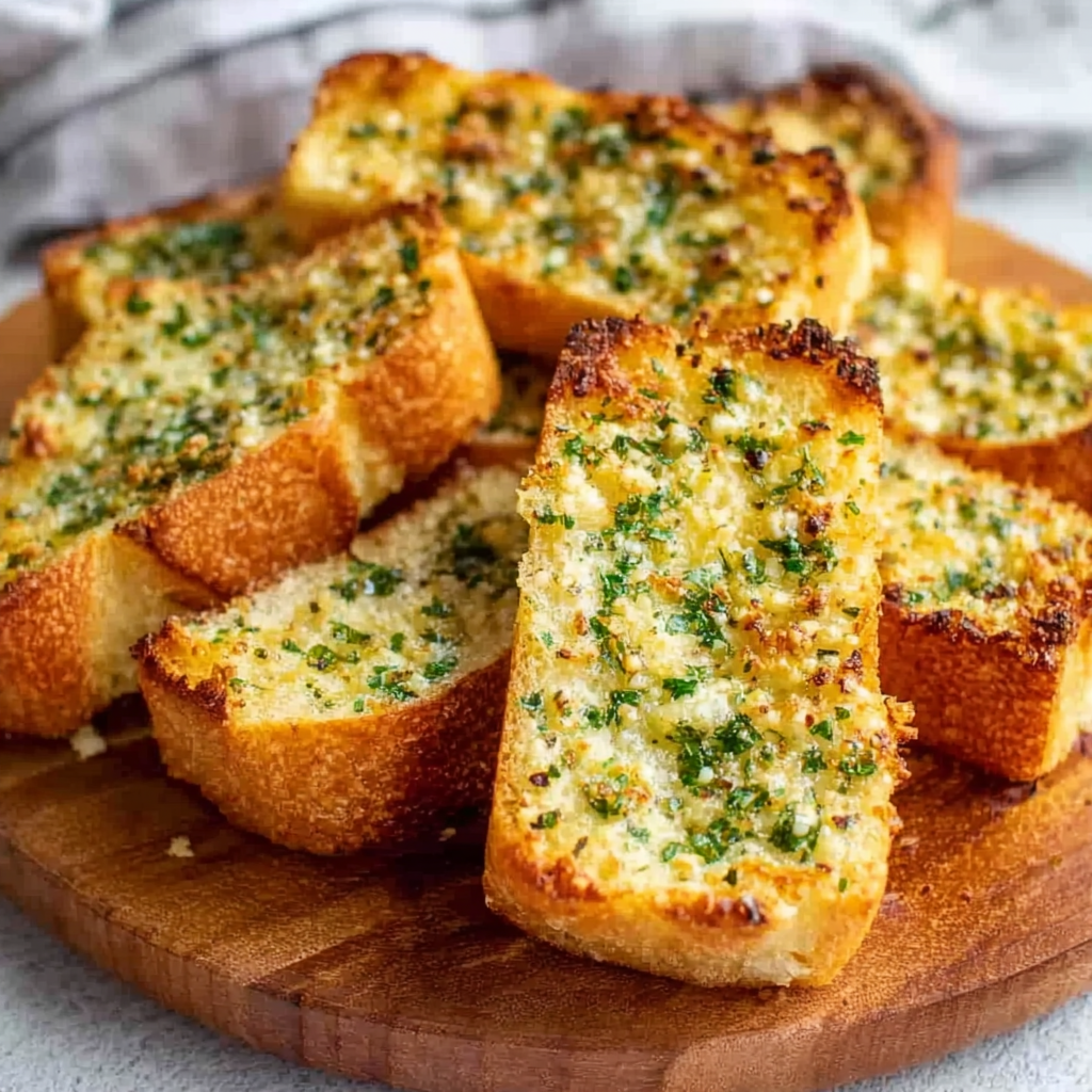 10-Minute Air Fryer Garlic Bread (Crispy, Buttery &#038; Irresistible)