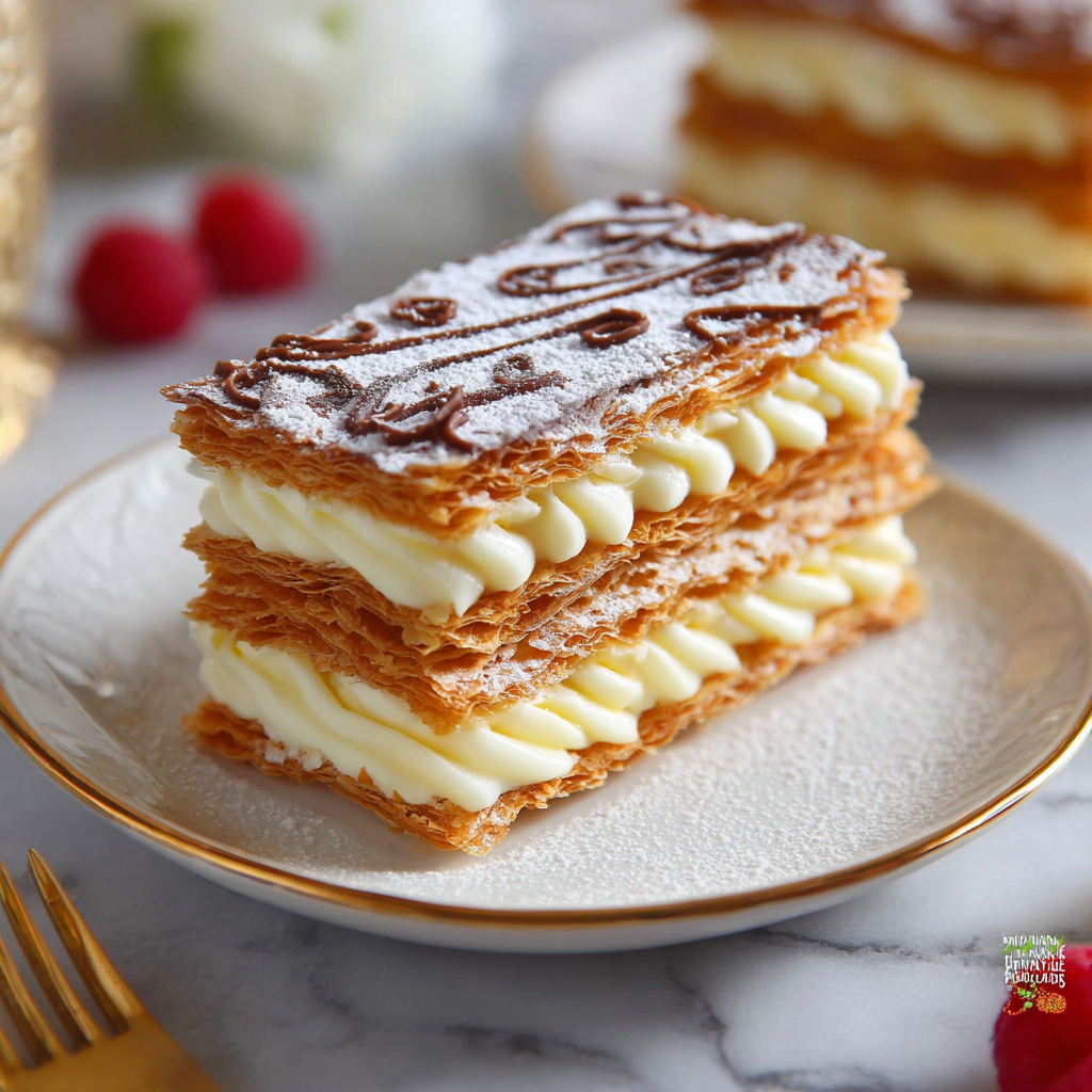 Mille-Feuille Français (Napoléon) – Easy Recipe in English