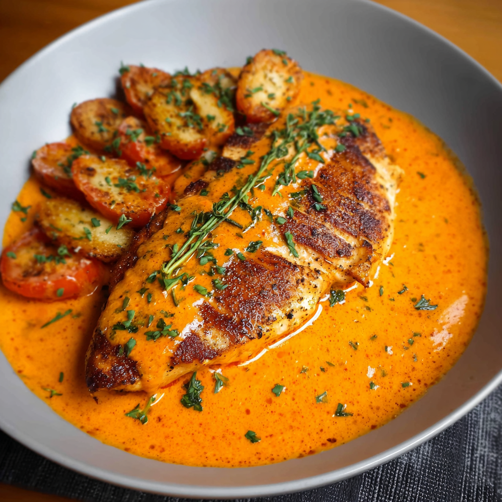 Creamy Tomato Chicken Breast: Easy, One-Pan &#038; Irresistibly Velvety