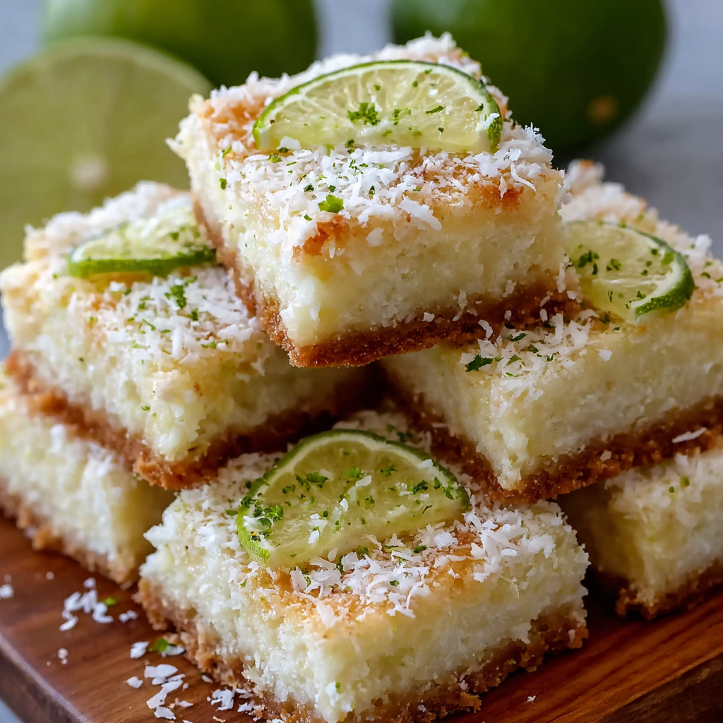 Coconut Lime Bars Recipe: Bright, Tropical &#038; Irresistibly Tangy