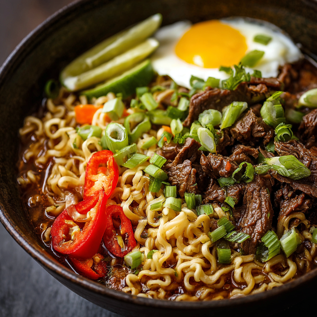 Slow Cooker Beef Ramen Noodles: Savory, Comforting &#038; Effortlessly Delicious
