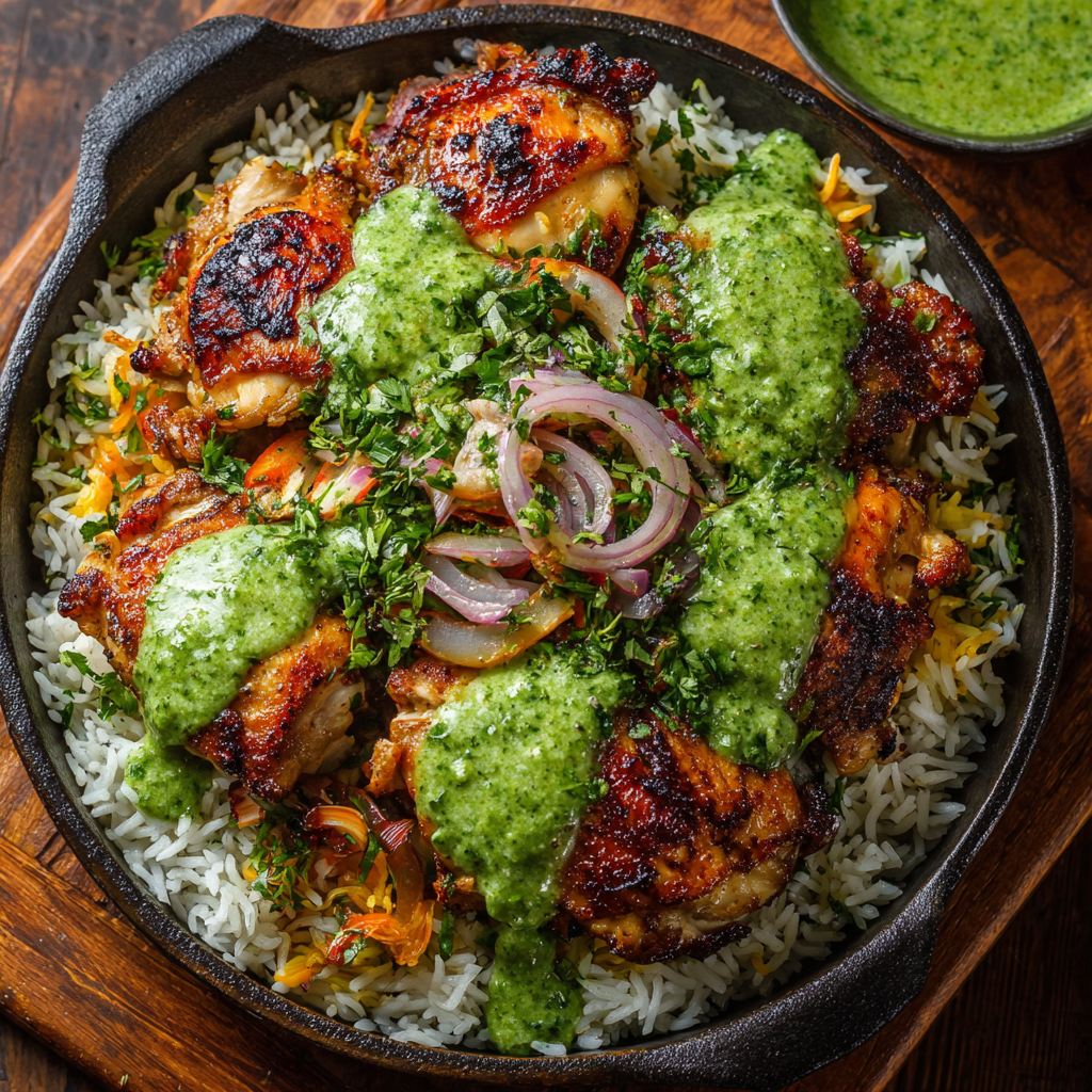 Peruvian Chicken and Rice with Green Sauce (Arroz con Pollo Peruano): A Flavor-Packed Latin American Classic