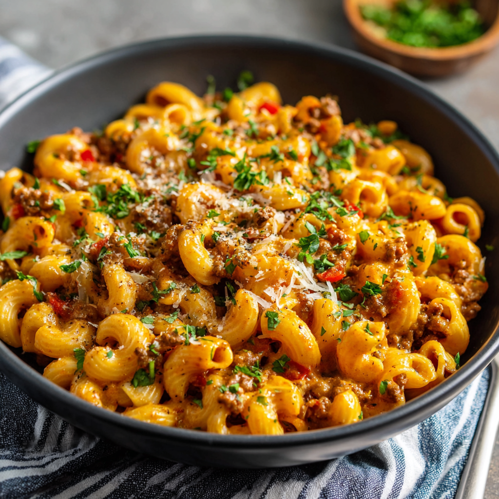 Healthy One-Pan Hamburger Helper: A Quick, Nutritious Comfort Meal