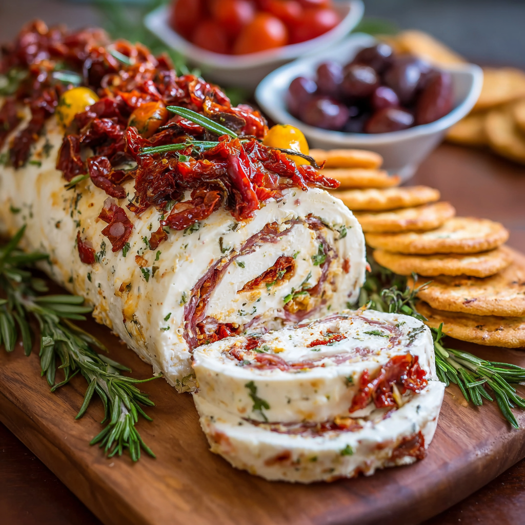 Antipasto Cheese Log – The Perfect Italian-Inspired Party Appetizer