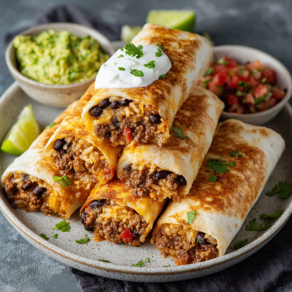 Easy Ground Beef Burritos: A Quick, Flavor-Packed Meal