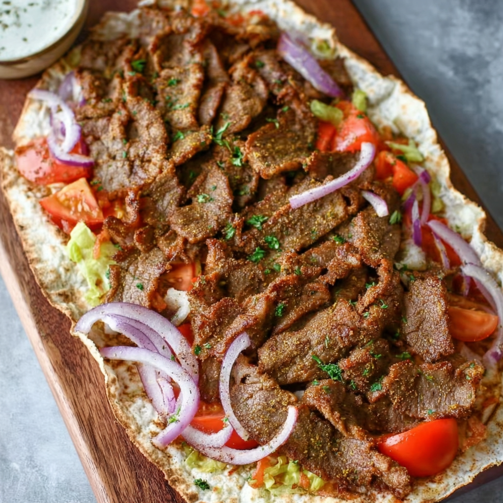 Homemade Doner Kebab: Viral TikTok Oven Recipe