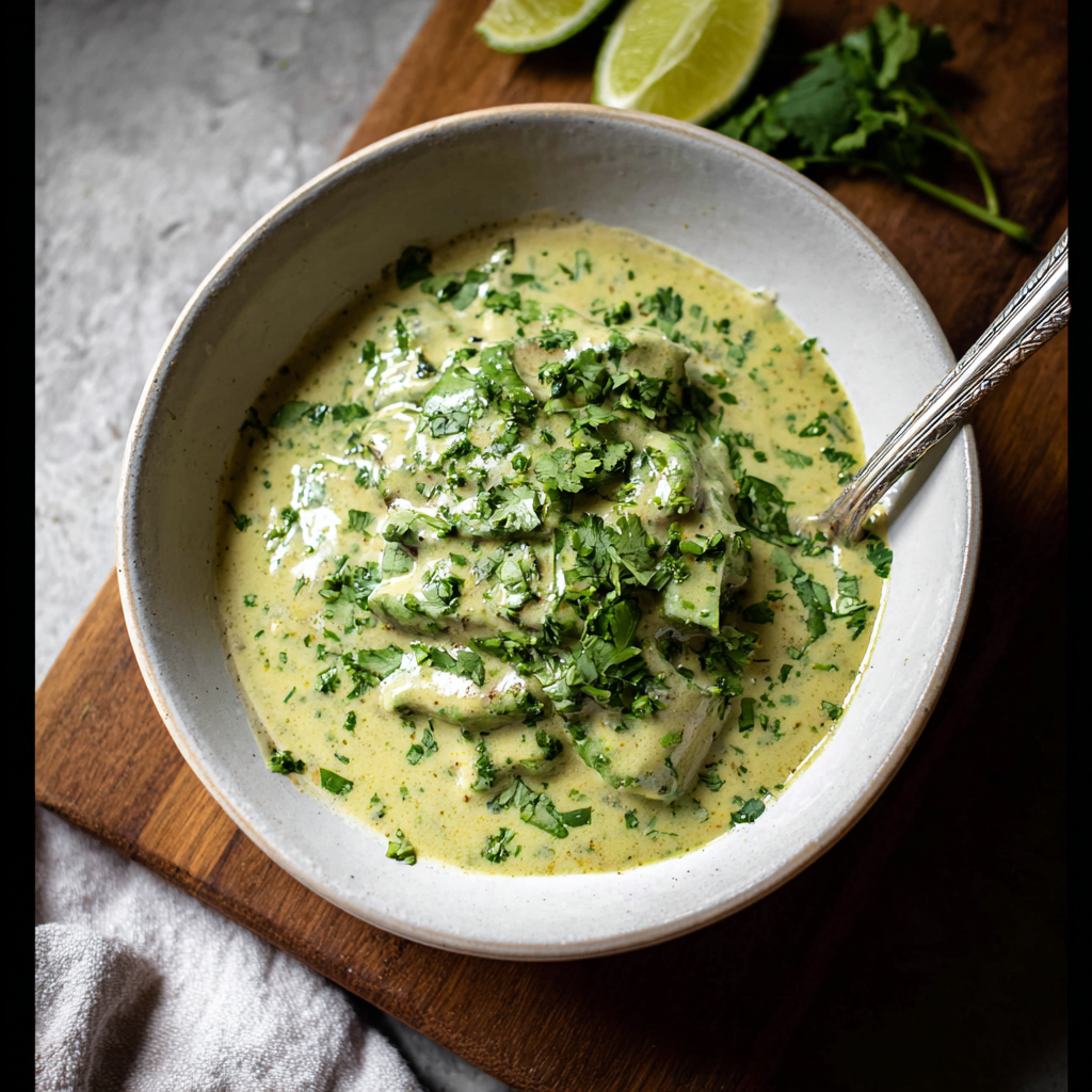 The Masterclass: Velvet Poblano Cream Sauce (Crema de Poblano)
