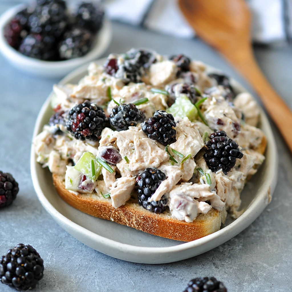The Macro-Architect: Low-Carb Blackberry &#038; Cottage Cheese Chicken Salad