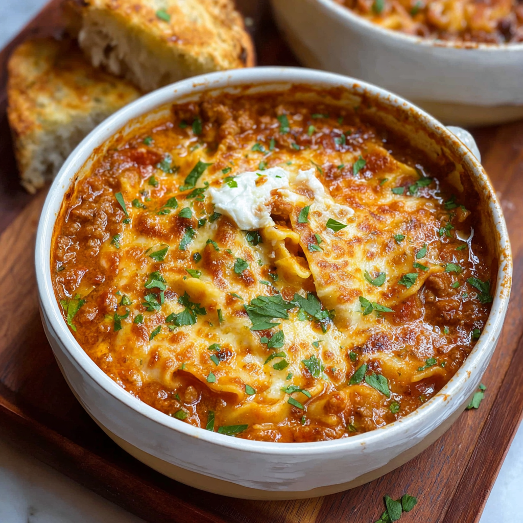 The Comfort Architecture: Deconstructed Easy Lasagna Soup