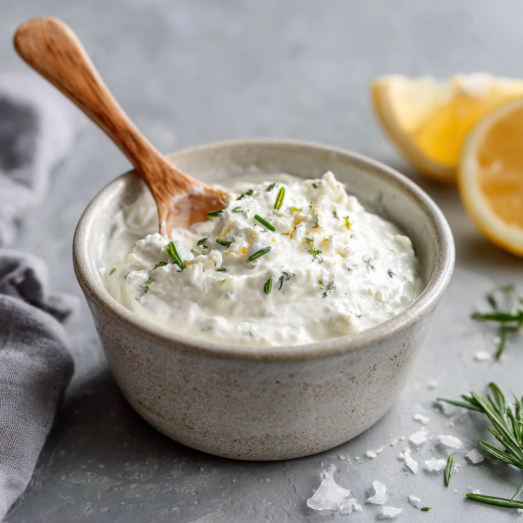 The Texture Architect: Whipped Feta &#038; Greek Yogurt Sauce