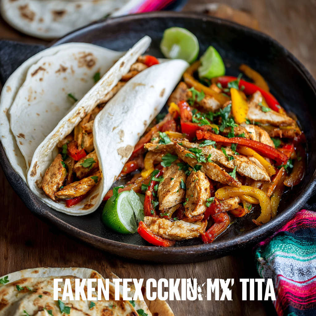 The Tex-Mex Architect: Homemade Chicken Fajitas