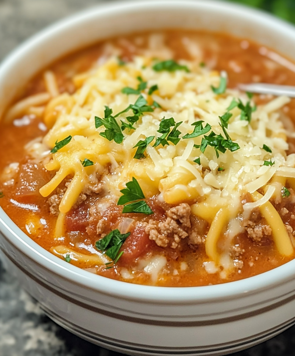 Crockpot Lasagna Soup (Easy Slow-Cooker Comfort, 6 Hr)