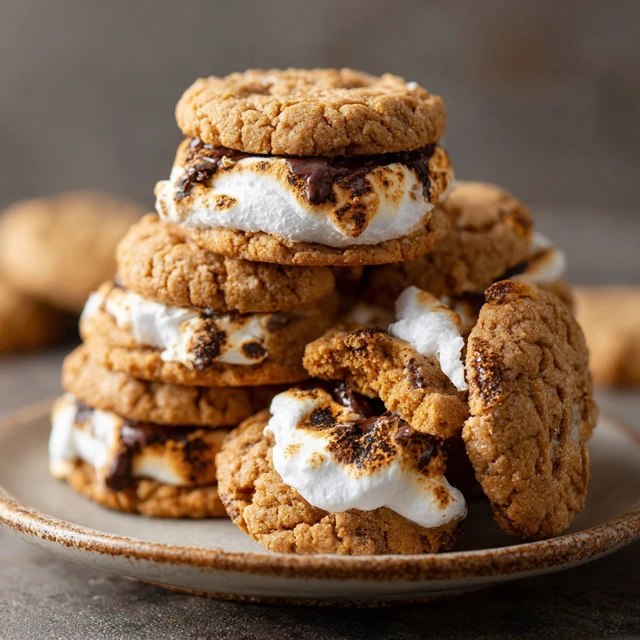 S&#8217;mores Cookies (Chewy With Graham, Marshmallow, and Chocolate Chunks, 40 Min)