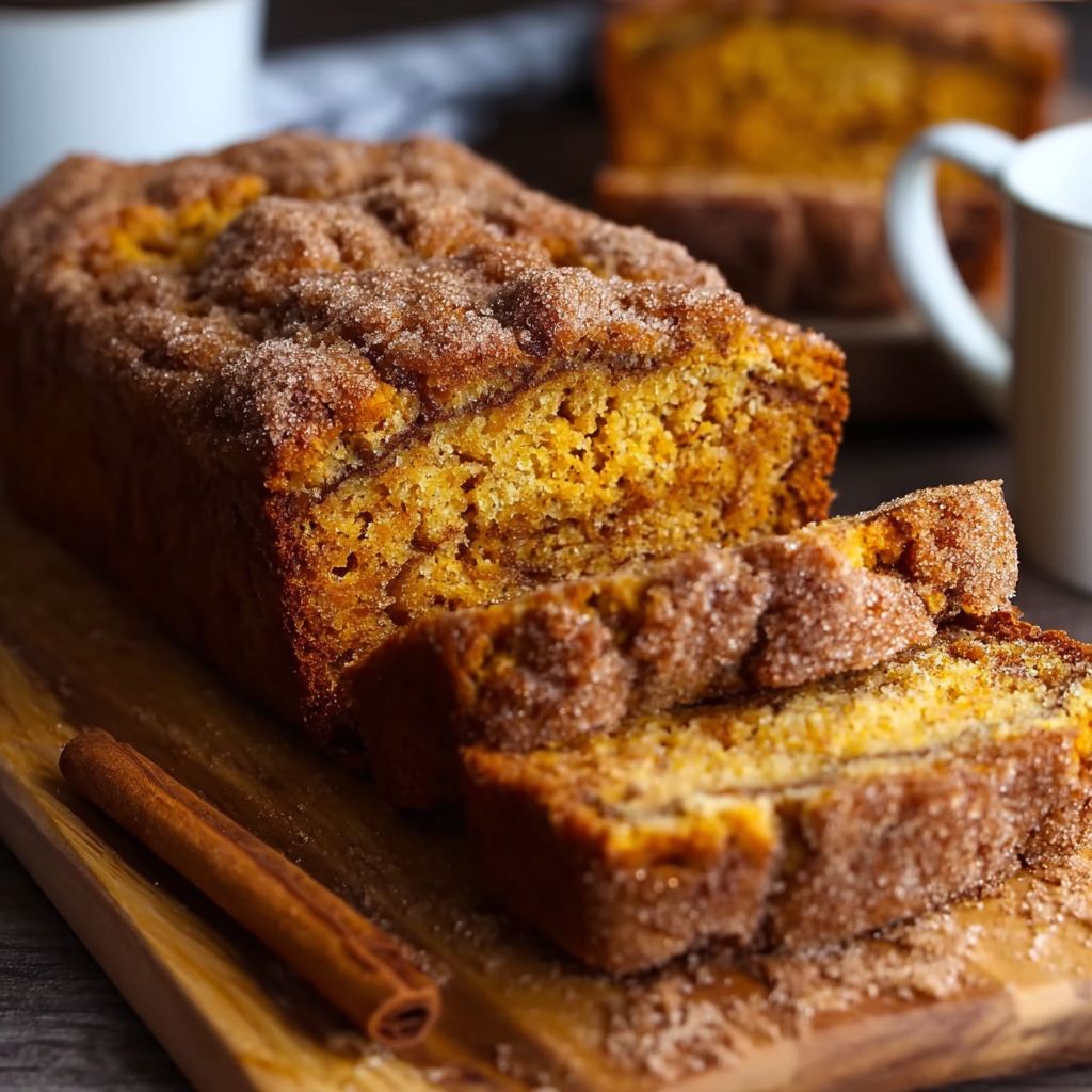 Snickerdoodle Pumpkin Bread Recipe