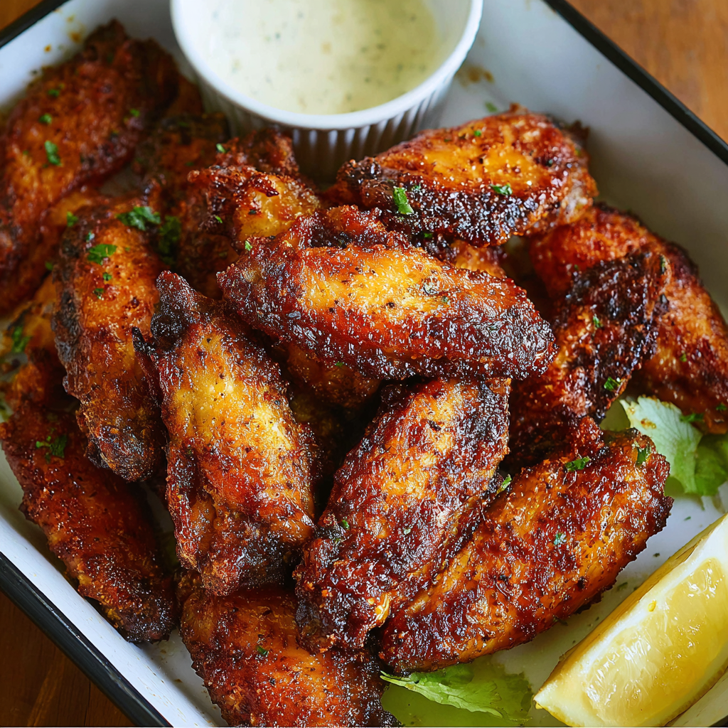 Crispy Baked Chicken Wings
