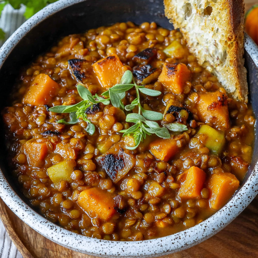 Lentil Pumpkin Stew