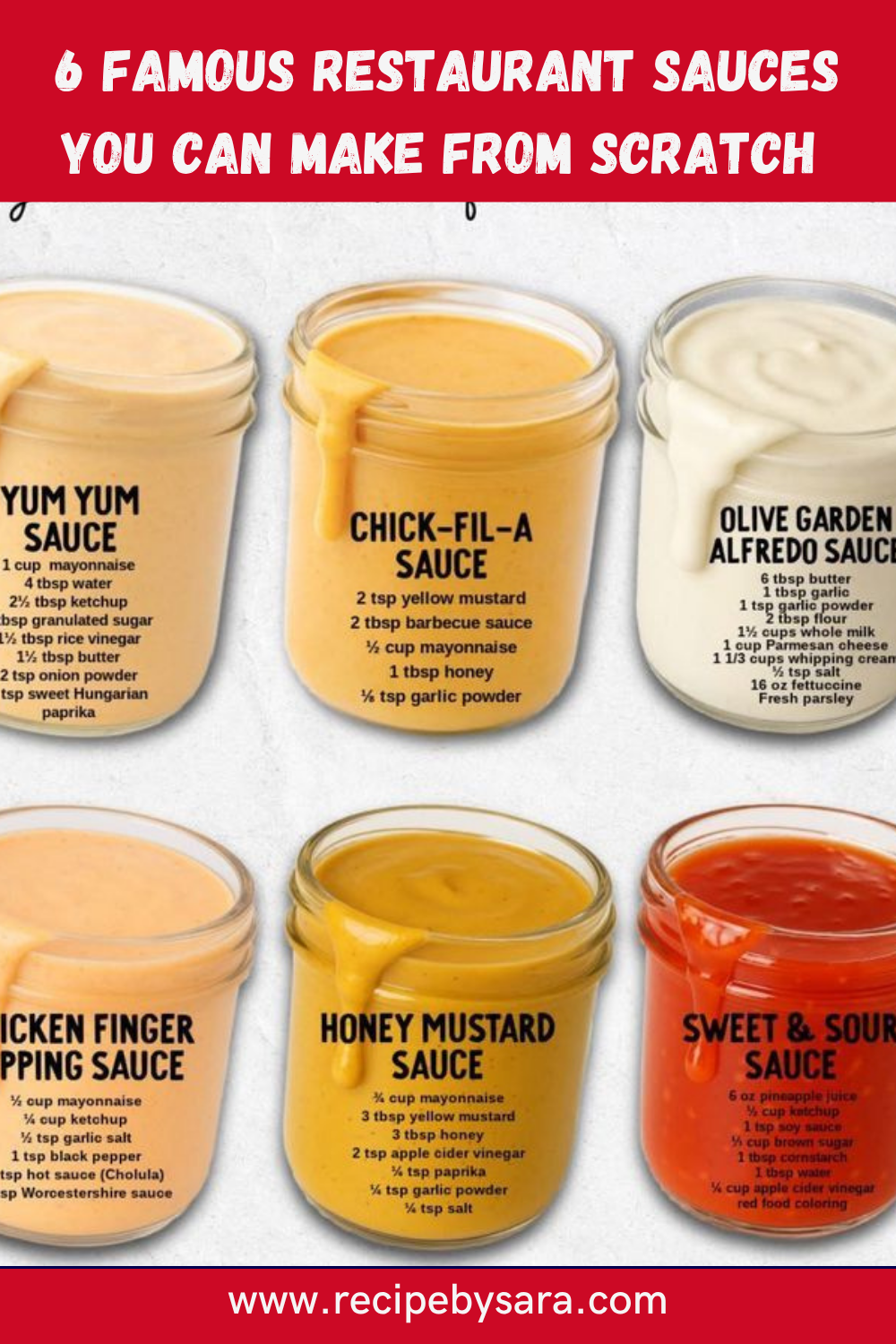 6 Famous Restaurant Sauces You Can Make From Scratch