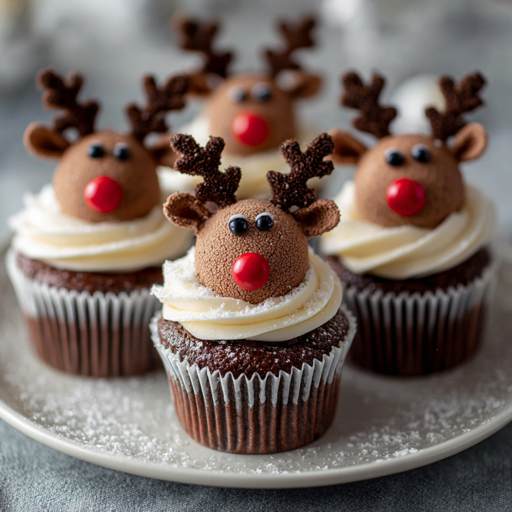 Reindeer Cupcakes