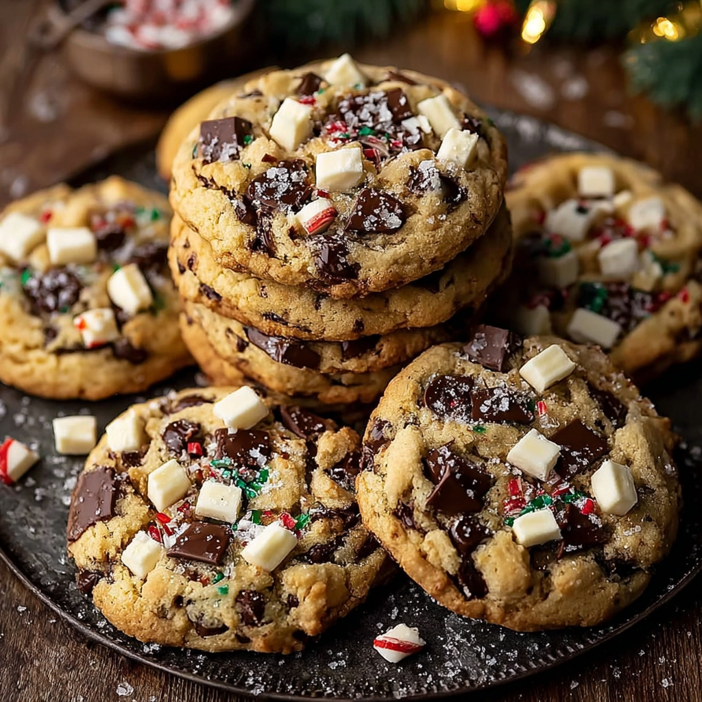 Winter Wonderland Chocolate Chip Cookies