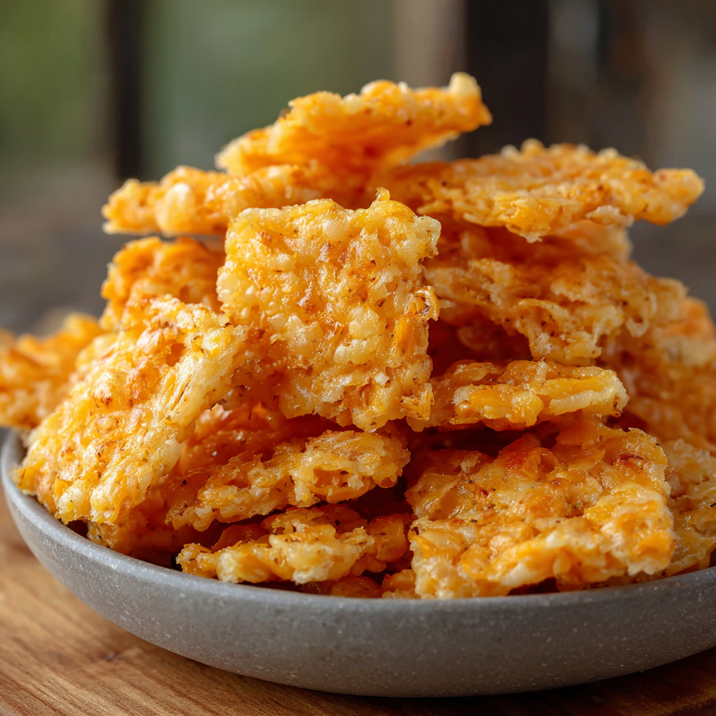 Rice Krispie Cheddar Crackers Recipe