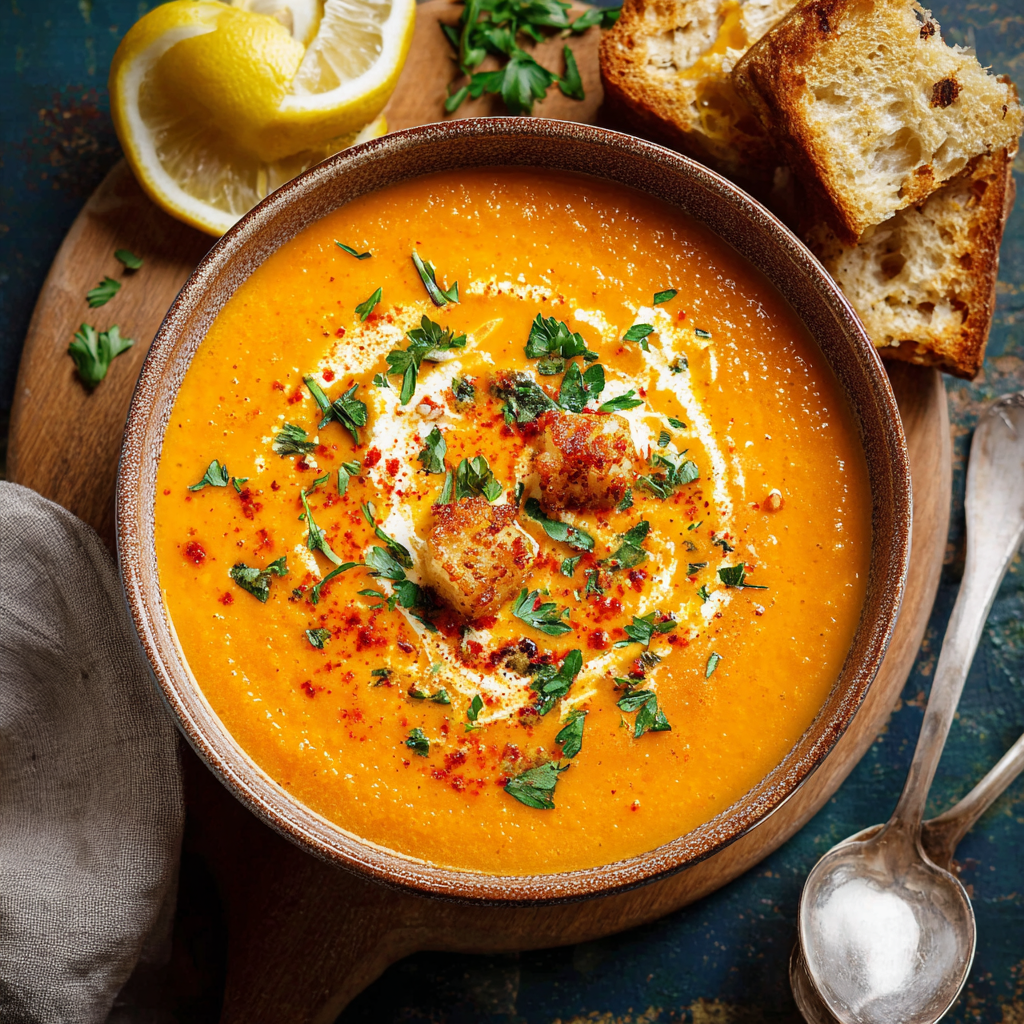 Turkish Lentil Soup (Mercimek Çorbası)